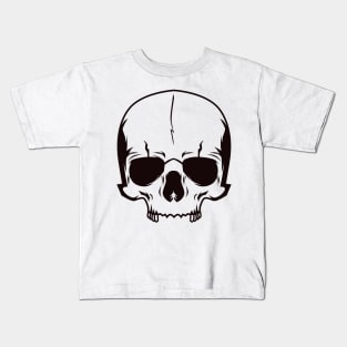 Skull Bone Head Skelteton Kids T-Shirt